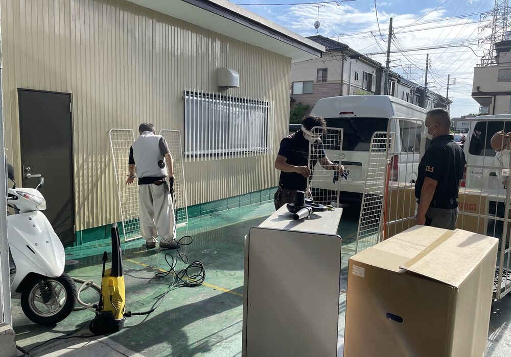 施工　倉庫作業2
